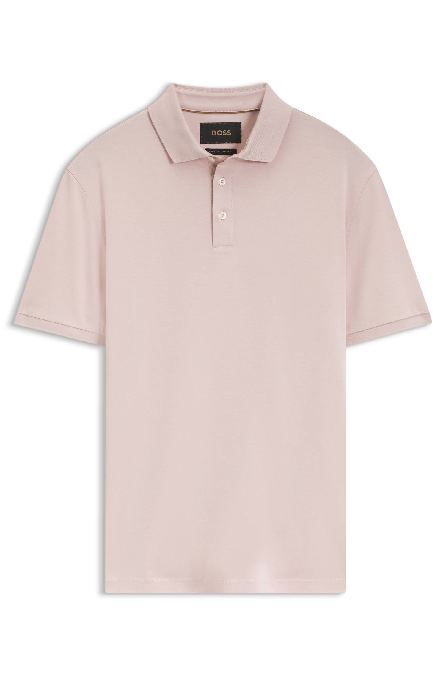 Boss Mercerised-cotton polo shirt pikéer herr – bild 4