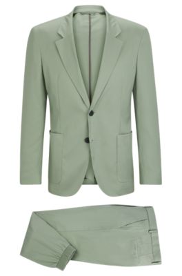 HUGO Slim fit suit in super flex fabric