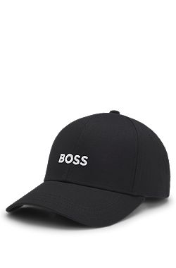 Cotton-twill cap with embroidered logo