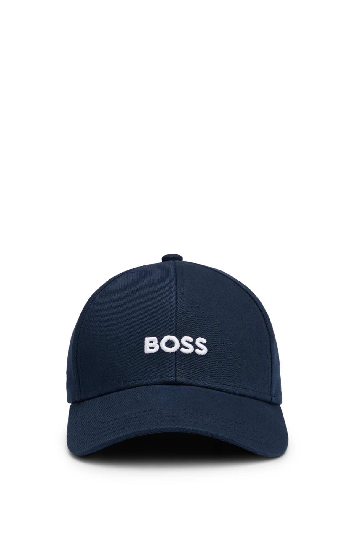 BOSS - Cap und Baumwoll-Twill mit sechs aus Bahnen Logo-Stickerei