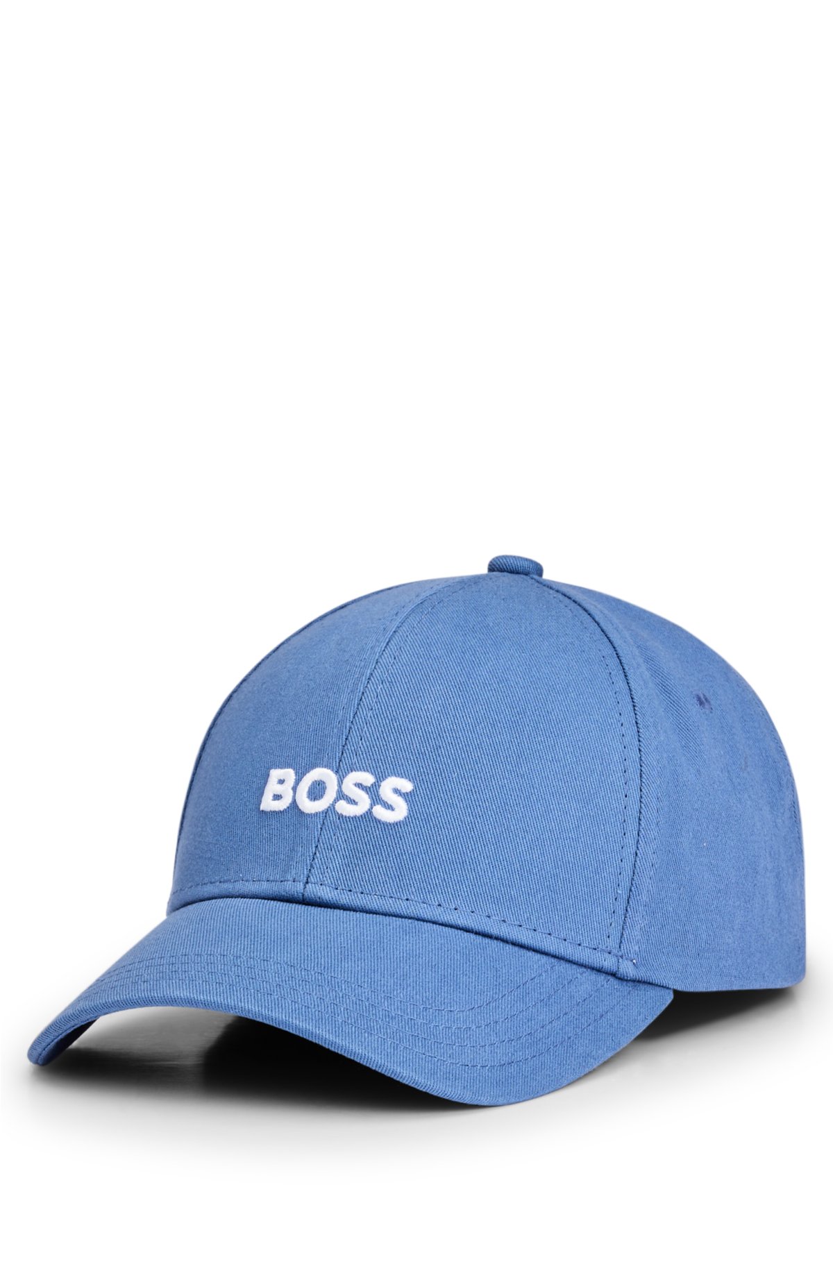 BOSS - Cap aus Bahnen mit Logo-Stickerei und sechs Baumwoll-Twill