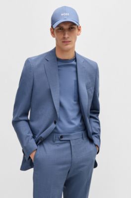 BOSS Men's Cap Bold Jeans Blue