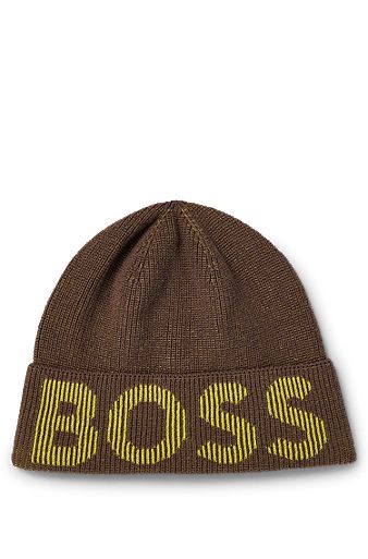 Men\'s Hats & Caps HUGO Green | BOSS 
