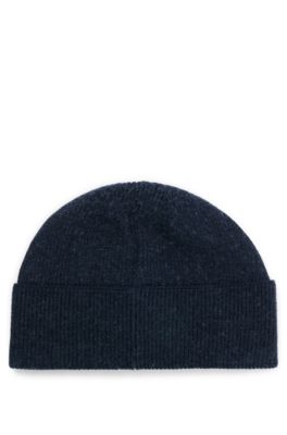 navy blue stocking hat