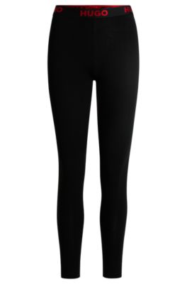 Logo Stretch Jersey Leggings