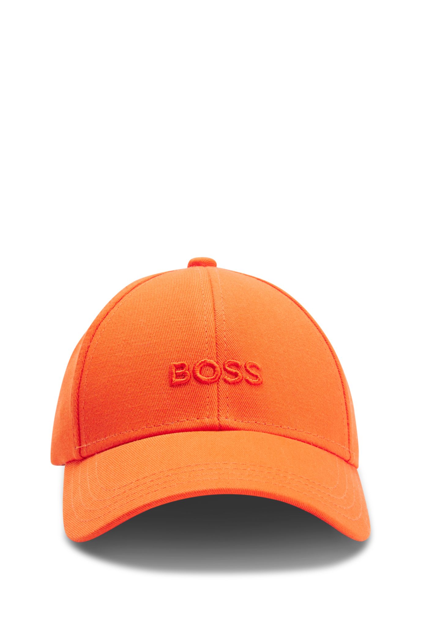 cap with BOSS embroidered logo - Cotton-twill