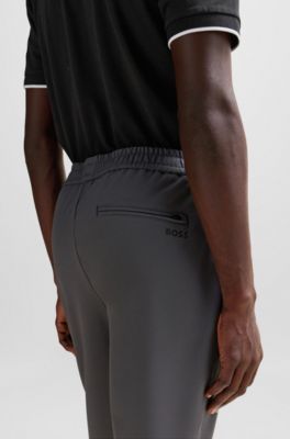BOSS - Tapered-fit chinos in easy-iron four-way stretch fabric きらり様専用