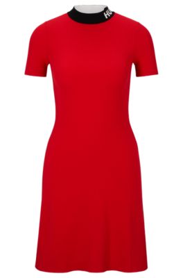 Hugo boss deals red dress