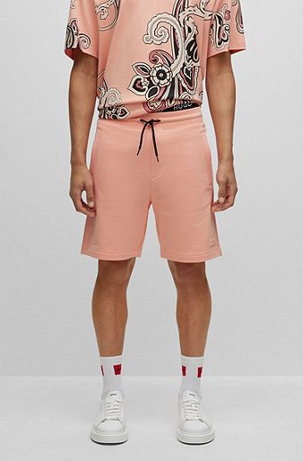 Monogram Jacquard Cotton Jersey Shorts - Men - Ready-to-Wear