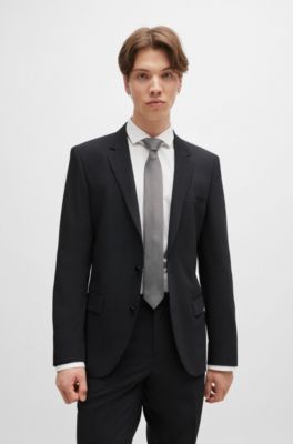黒 スーツ for Men by HUGO BOSS | Slim, Tailored & Regular Fit