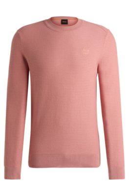 Pink hugo on sale boss jumper