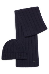 Hugo boss shop hat and scarf