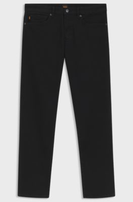 Maine Jeans regular-fit in comodo denim elasticizzato Stay Black, Nero