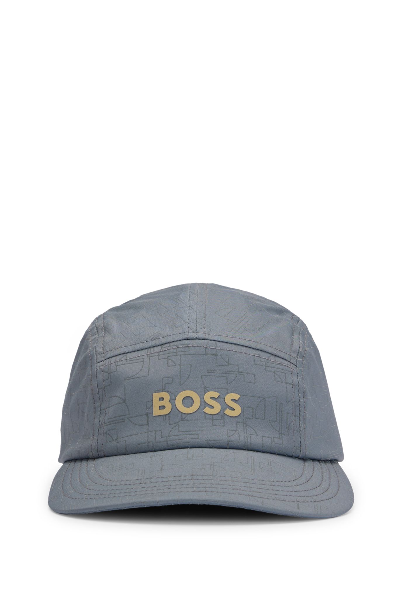 Grey hugo shop boss cap