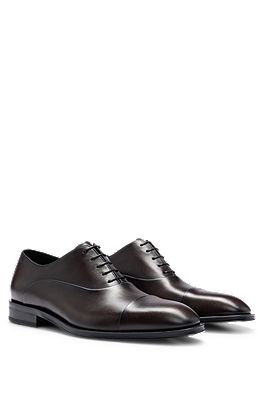 Hugo Boss Men's Firstclass_Oxfr_GSU Black Leather Oxfords Lace