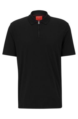 Hugo boss zip up polo new arrivals