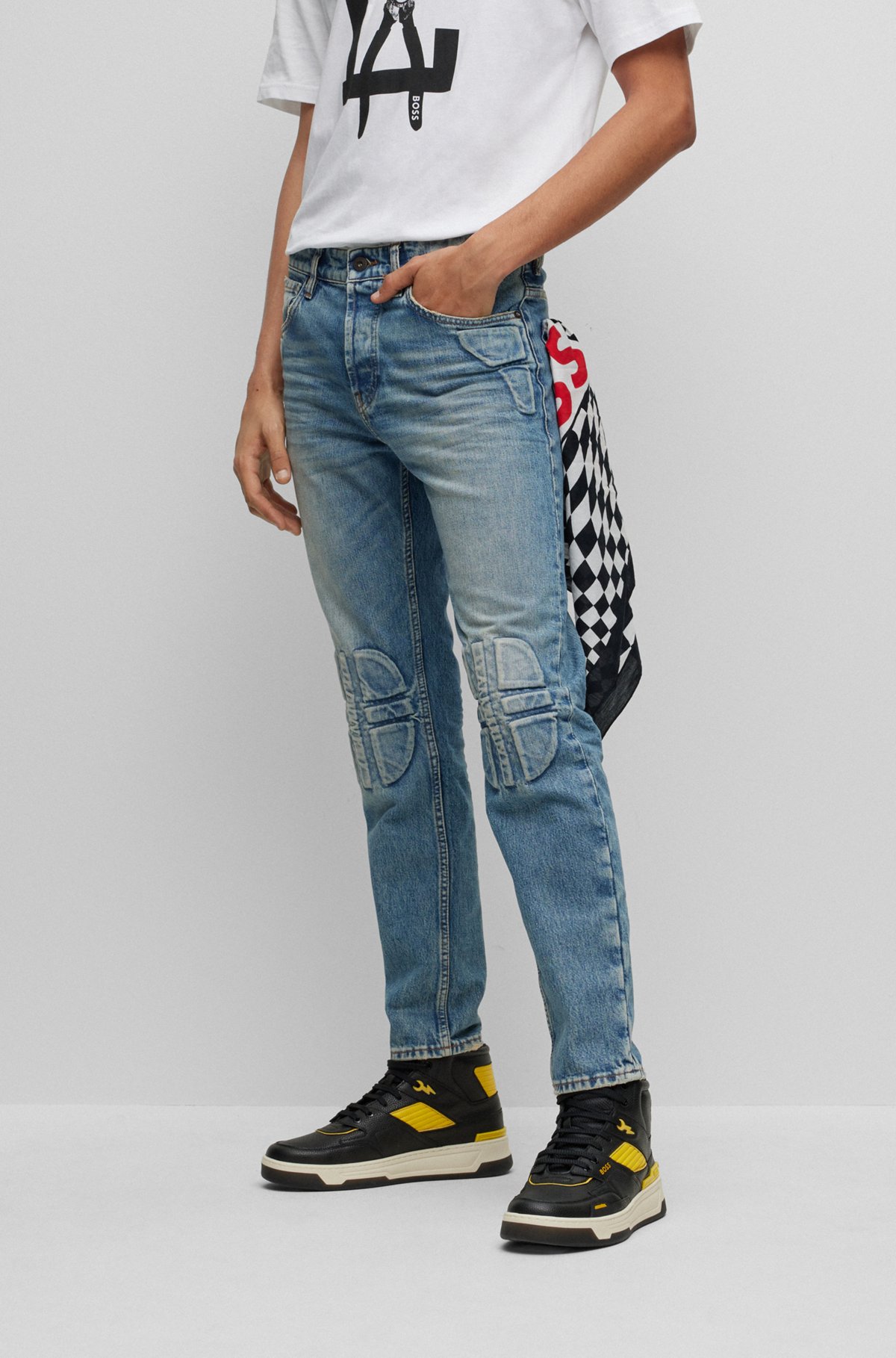 BOSS - Regular fit jeans i denim