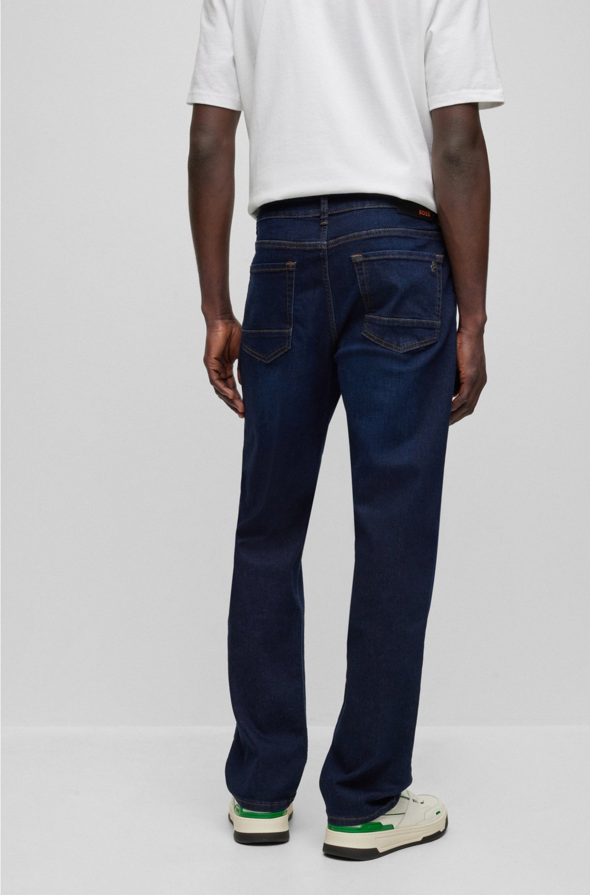 BOSS Jeans fit i denim med ekstra stræk