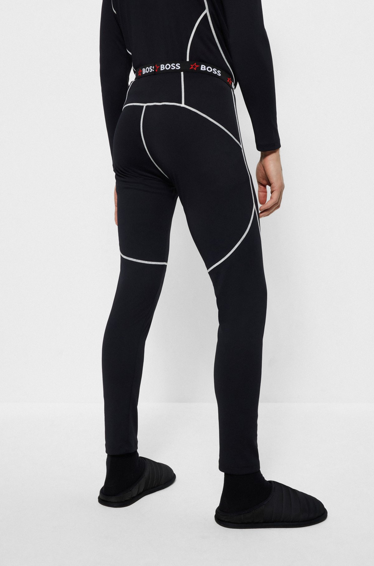 BOSS x Perfect Moment skinny-fit thermal ski trousers, Black