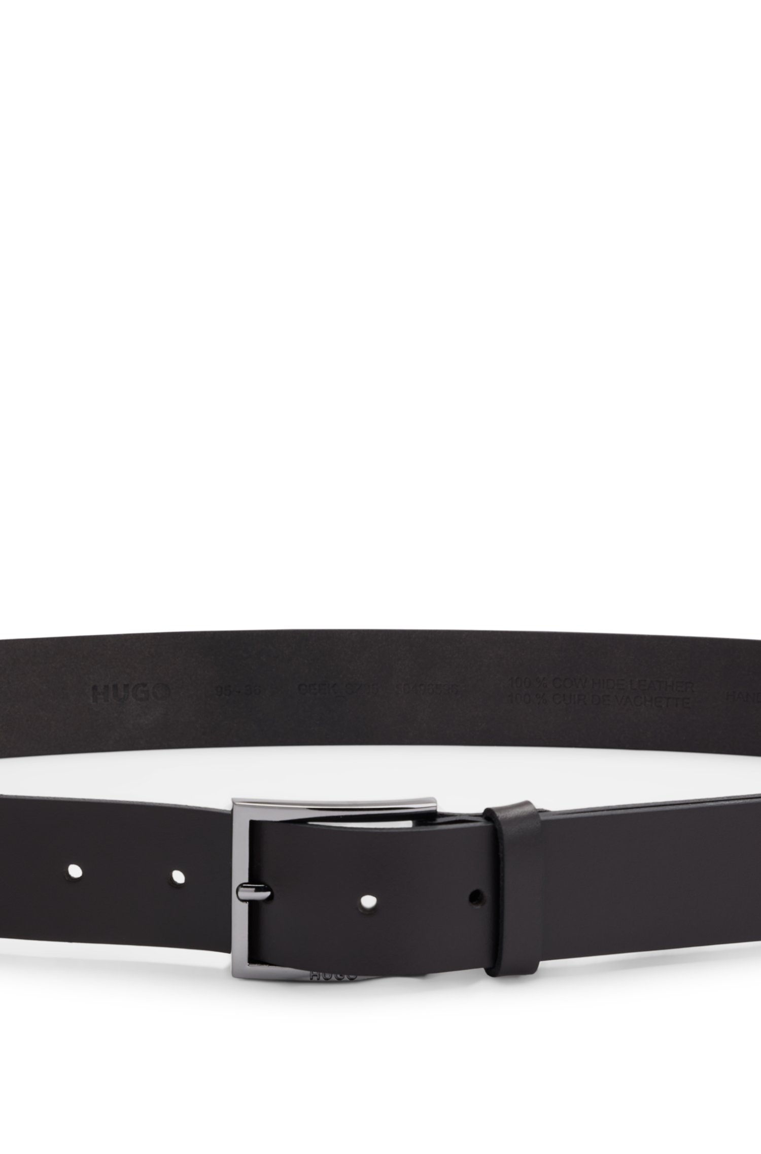 Hugo Smooth-leather belt skärp & hängslen herr – bild 3