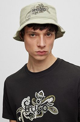 Hugo boss bucket hat hot sale mens