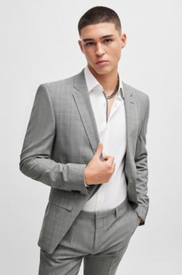 グレー スーツ for Men by HUGO BOSS | Slim, Tailored & Regular Fit