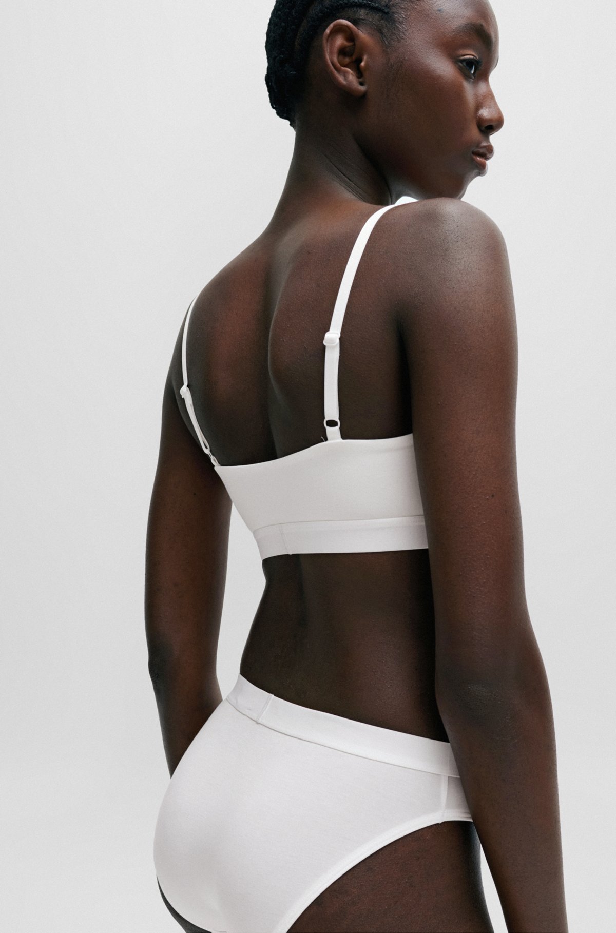 of Two-pack bralettes HUGO stretch in modal -
