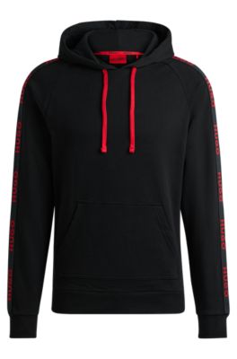 Hugo boss clearance hoodie red