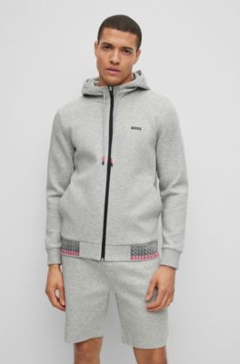 hugo boss zipper hoodie