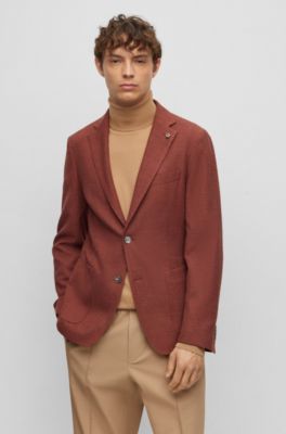 hugo boss brown blazer