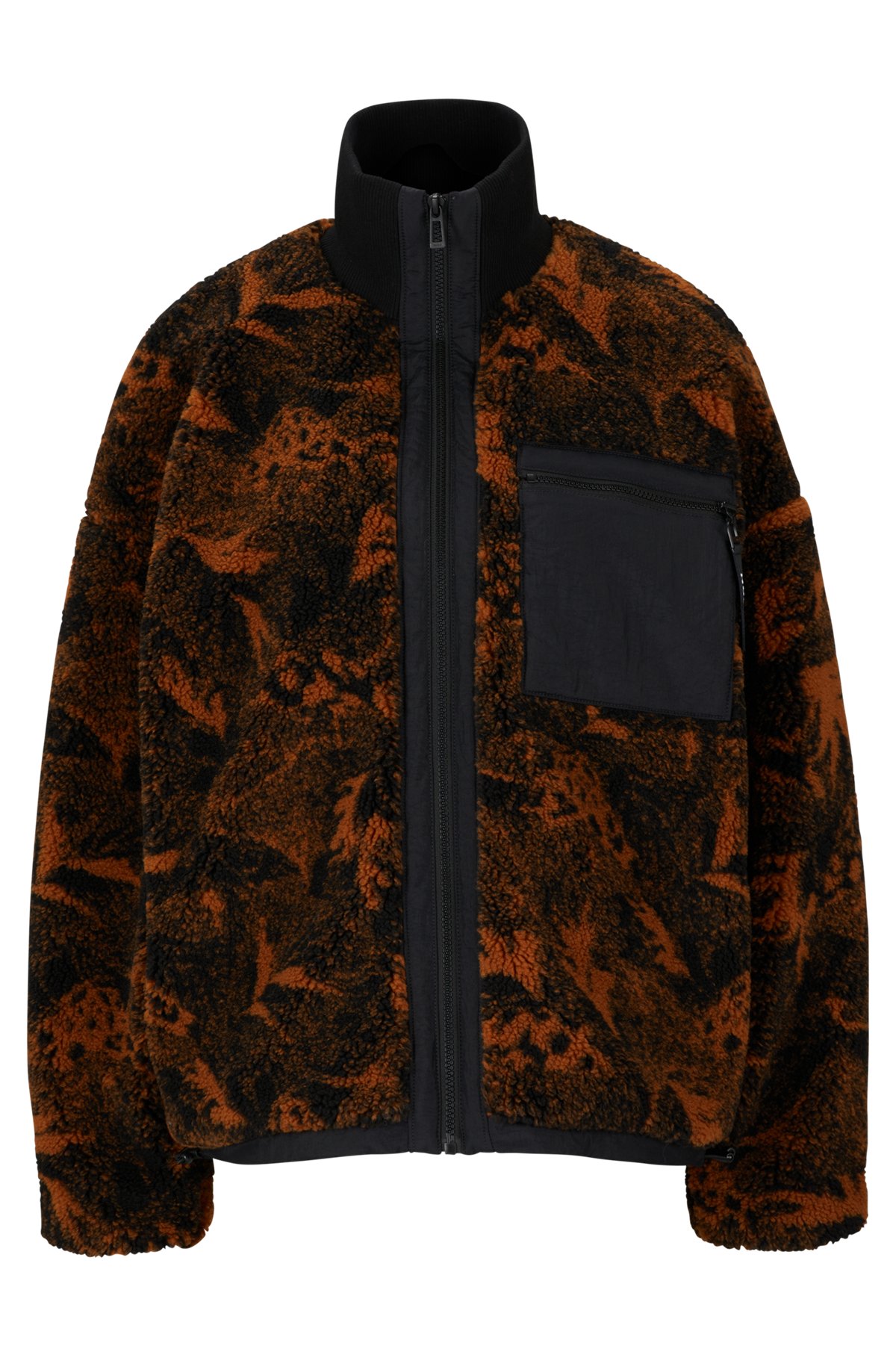 Burberry - Monogram Fleece Jacquard Jacket
