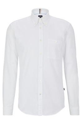 hugo boss button up shirt