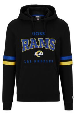Hugo Boss Nfl Rams Pullover Hoodie In Rams