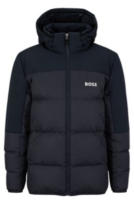 Mens hugo boss clearance coat