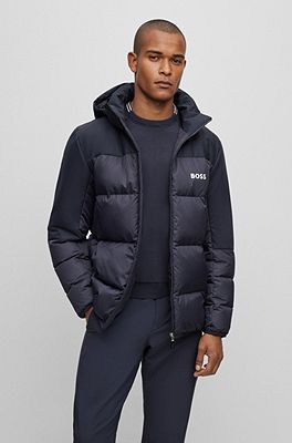 Hugo boss best sale puffer jacket mens