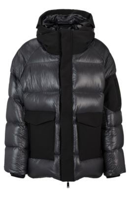 Members Only - Women's Mo Puffer Oversized Jacket - Reflective