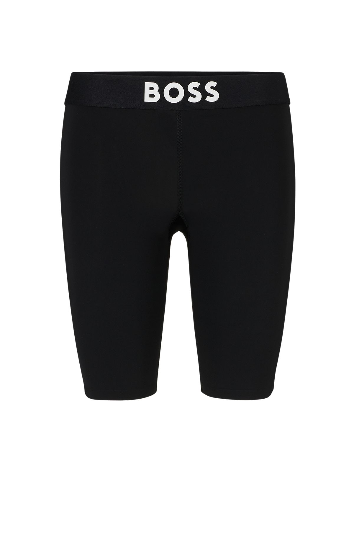 BOSS - Lace-detail thong briefs with logo waistband