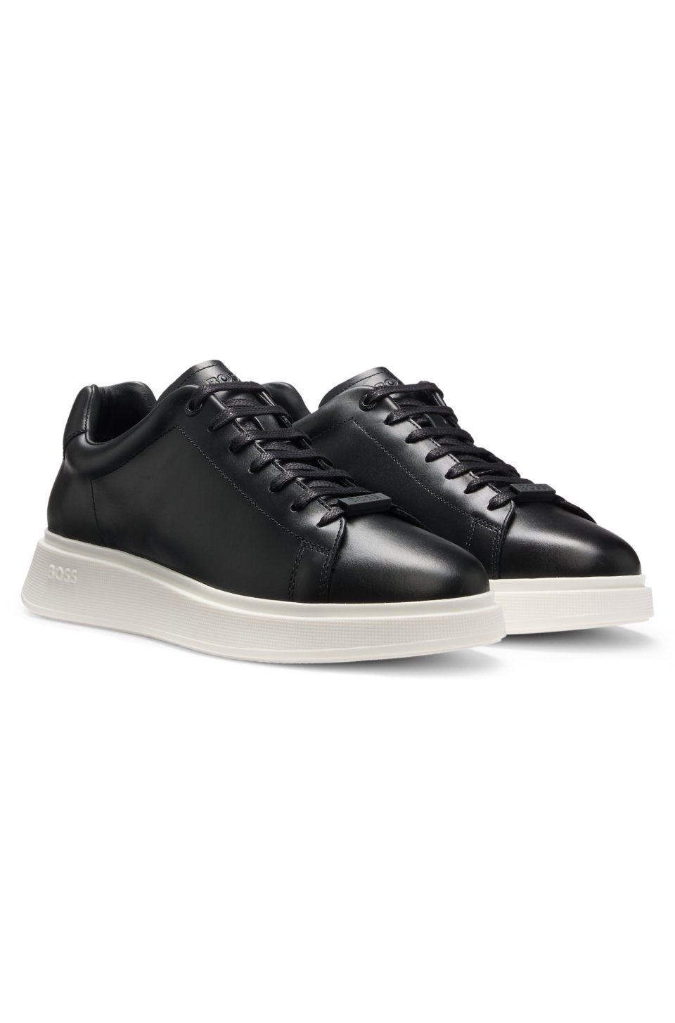 Leather trainers