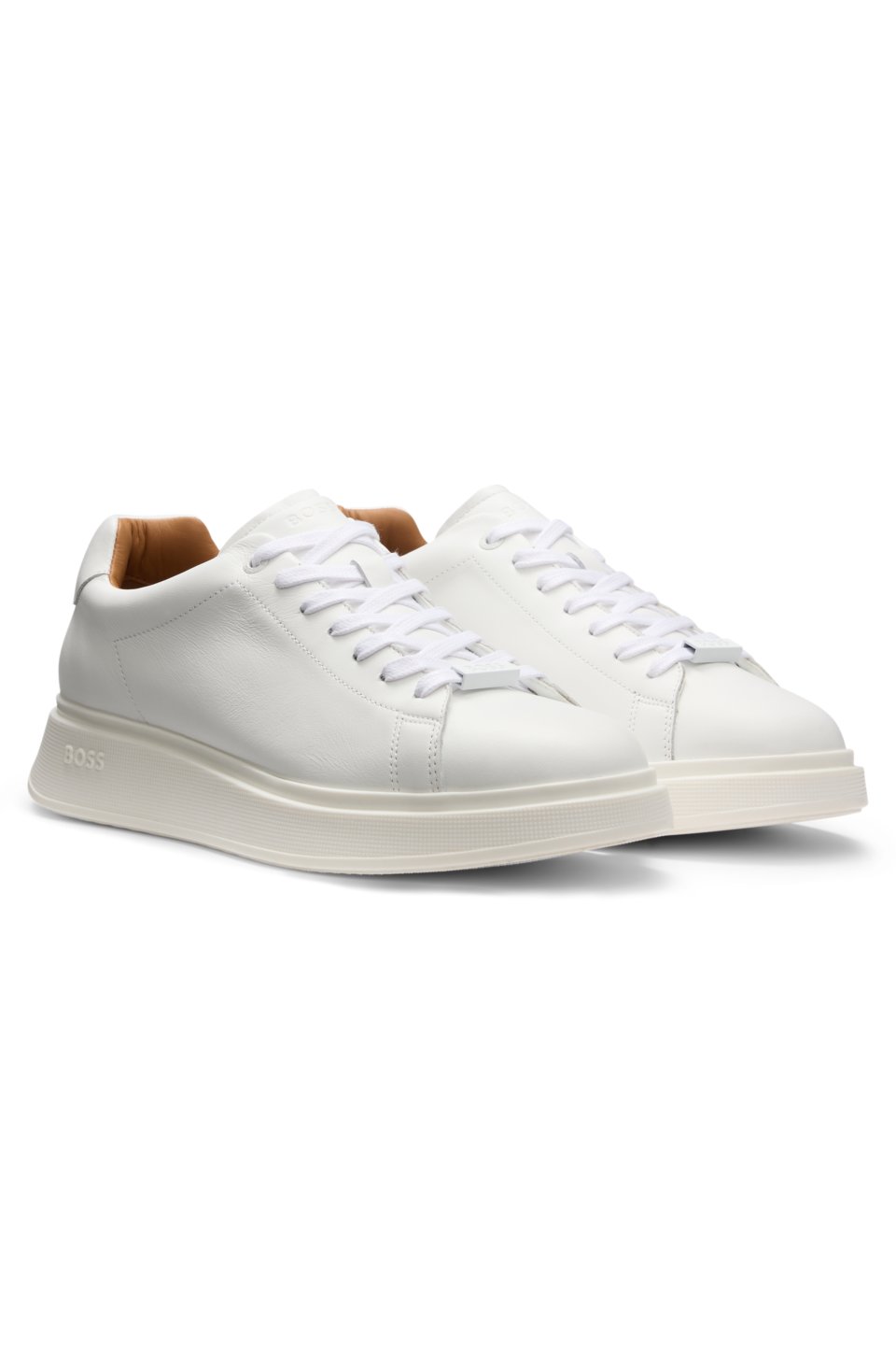 Leather trainers