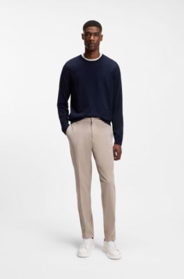 Sneakers aus Leder mit Gummisohlen, Wei&szlig;