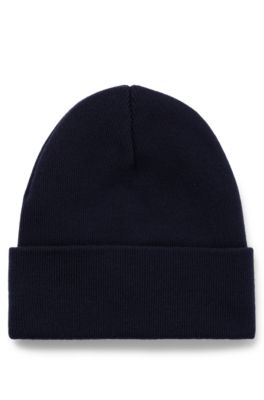 navy blue stocking hat