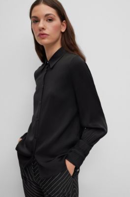 Classic Silk Crepe Shirt