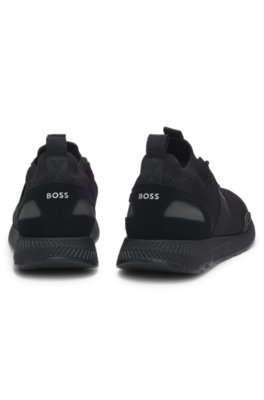 Boss Knitted-upper trainers låga sneakers herr – bild 3