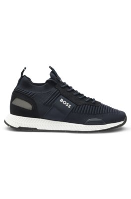 Boss Knitted-upper trainers låga sneakers herr – bild 3