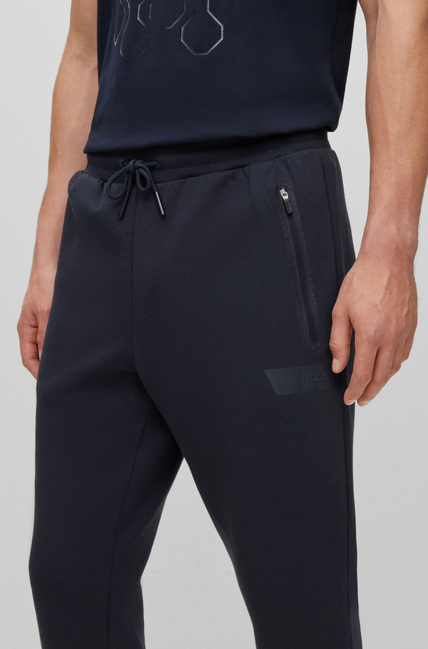 Hugo boss best sale fleece joggers