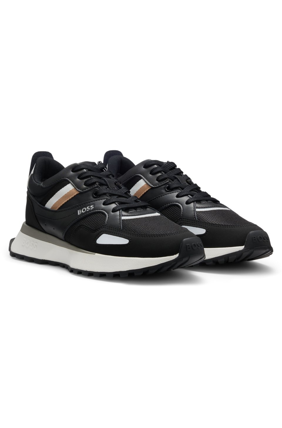 Running-style trainers with EVA-rubber outsole