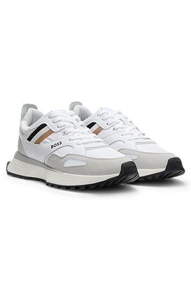 Running-style trainers with EVA-rubber outsole