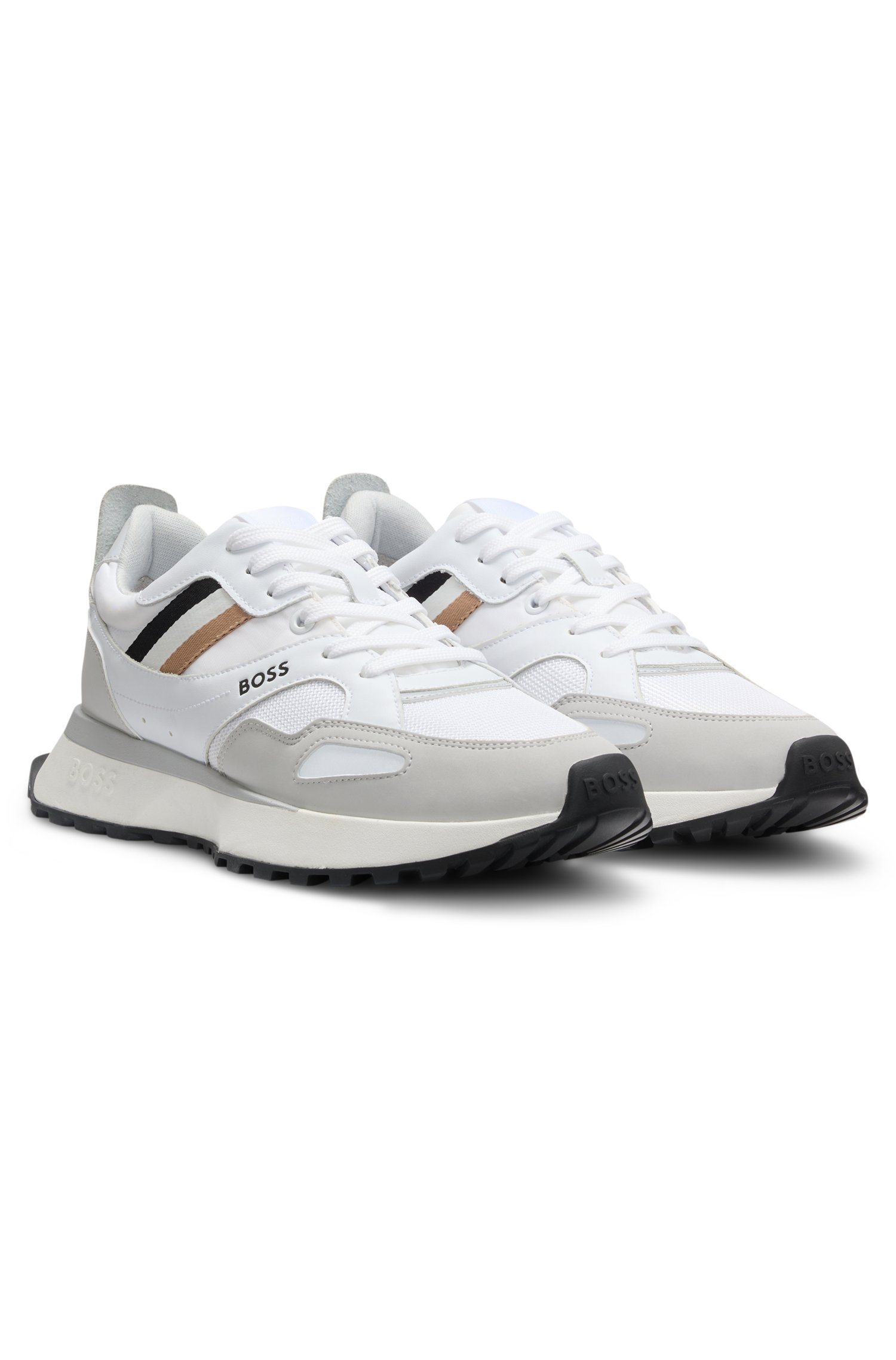 Boss Running-style trainers with EVA-rubber outsole sneakers herr