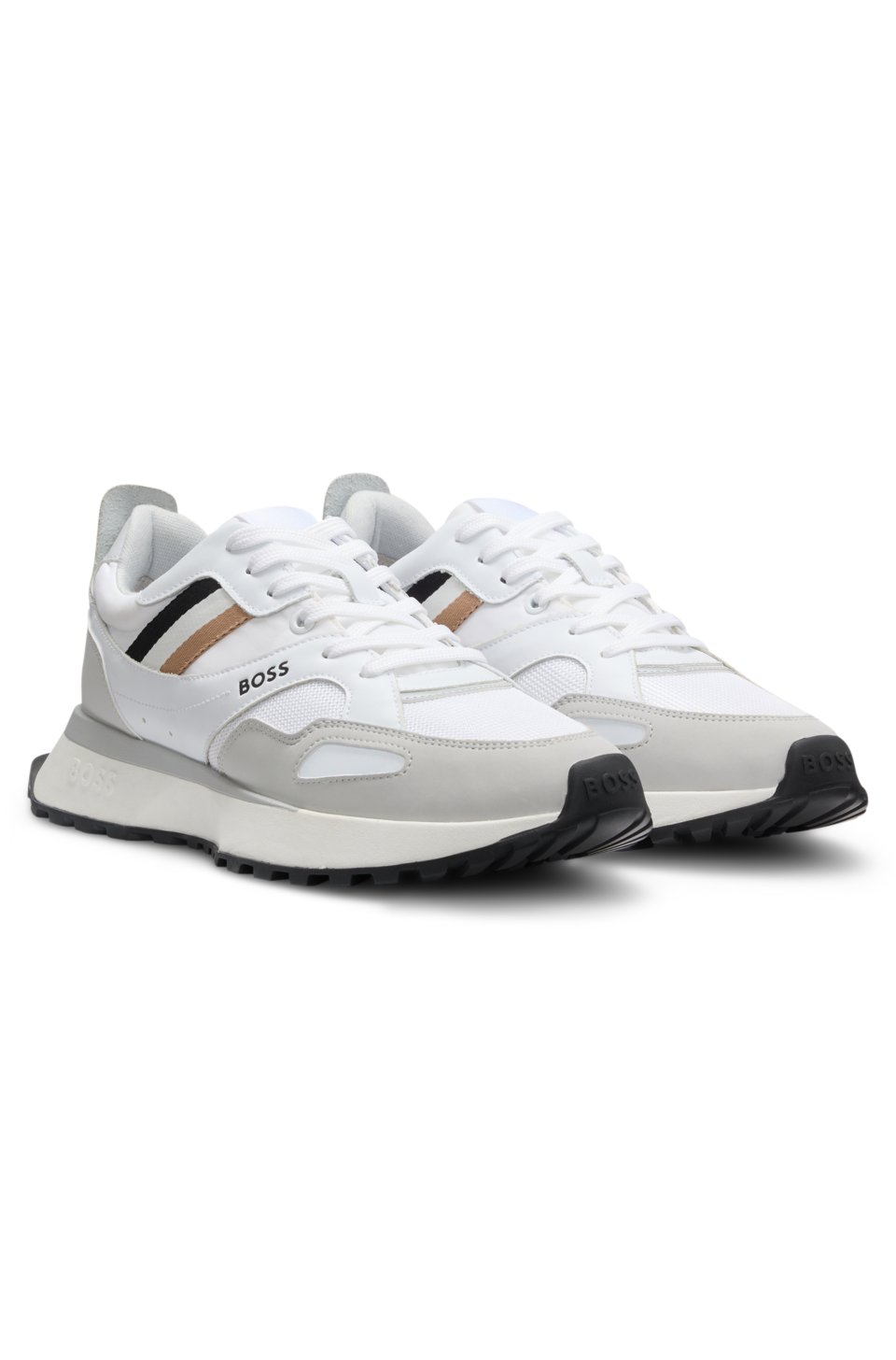 Running-style trainers with EVA-rubber outsole