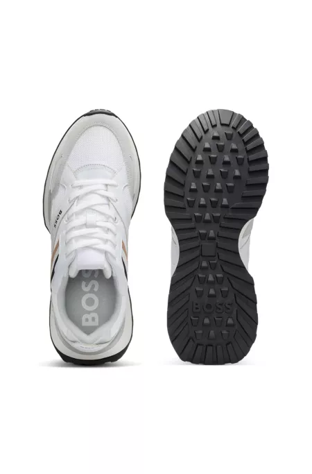 Running-style trainers with EVA-rubber outsole